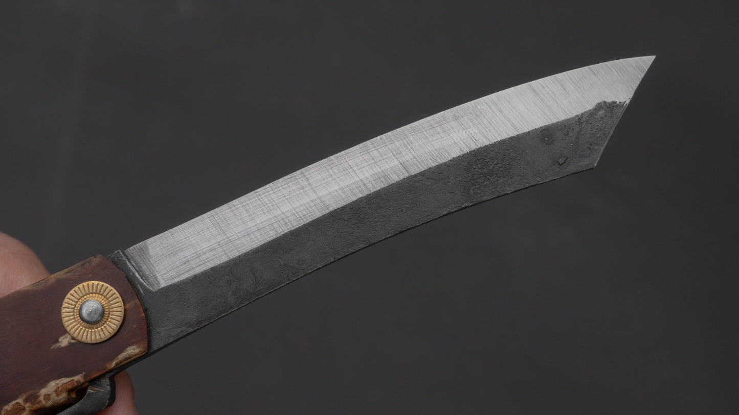 Higonokami Custom Folding Knife X Large Sakura Skin Handle (#12)