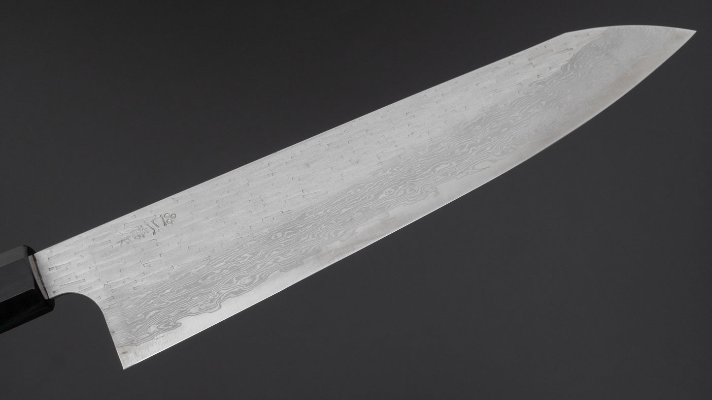 Nigara VG XEOS Gyuto 240 mm ebbenhouten handvat