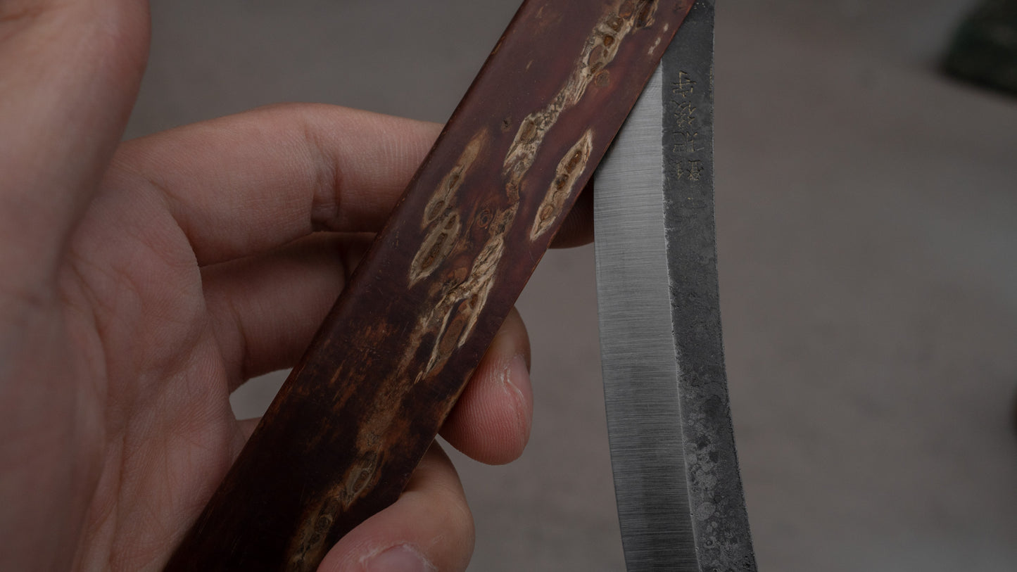 Higonokami Custom Folding Knife X Large Sakura Skin Handle (#12)