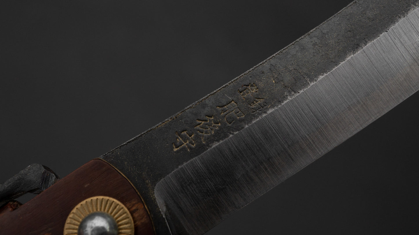 Higonokami Custom Folding Knife X Large Sakura Skin Handle (#12)