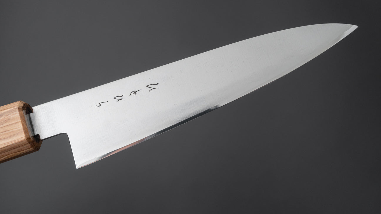 Hitohira KH Stainless Petty 120mm Wenge Handle (Oak Ferrule)