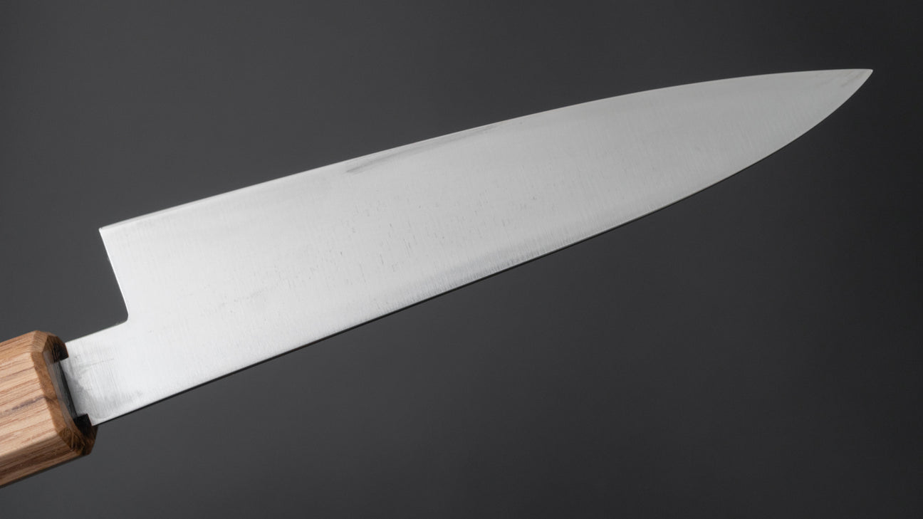 Hitohira KH Stainless Petty 120mm Wenge Handle (Oak Ferrule)