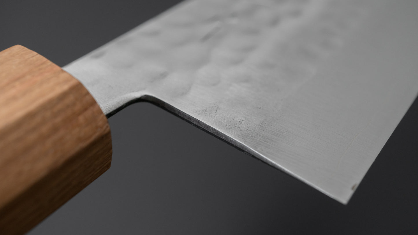 Hitohira NM Tsuchime Santoku 170mm Enju Handle