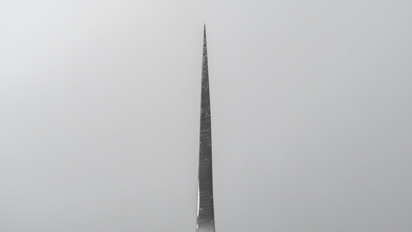 Hitohira TD Blue #2 roestvrij beklede Kurouchi Nakiri 165 mm Padauk-handgreep