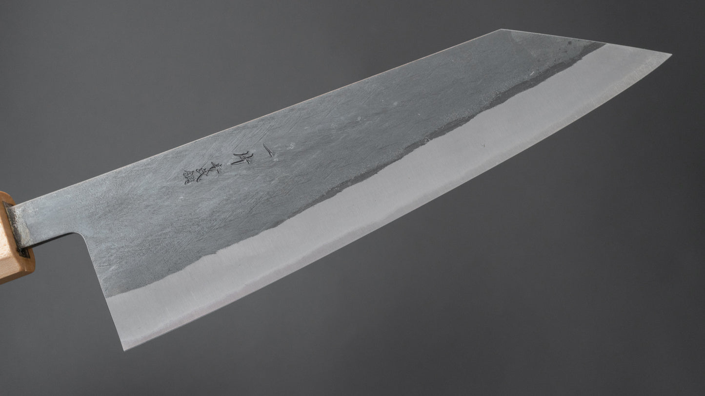 Hitohira TD Blue #2 Stainless Clad Kurouchi Bunka 170mm Walnut Handle