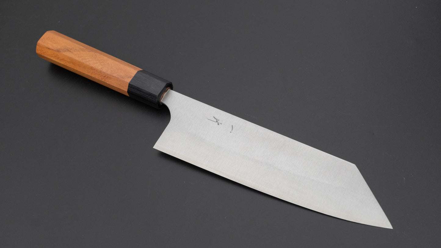Hitohira Echizen SG2 Bunka 180 mm Keyaki Zelkova-handgreep