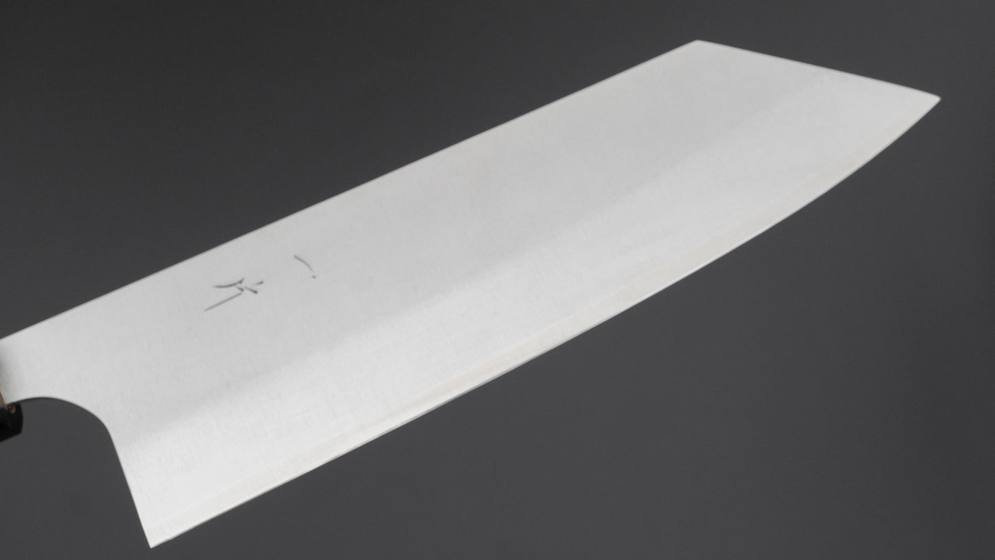 Hitohira Echizen SG2 Bunka 180 mm Keyaki Zelkova-handgreep