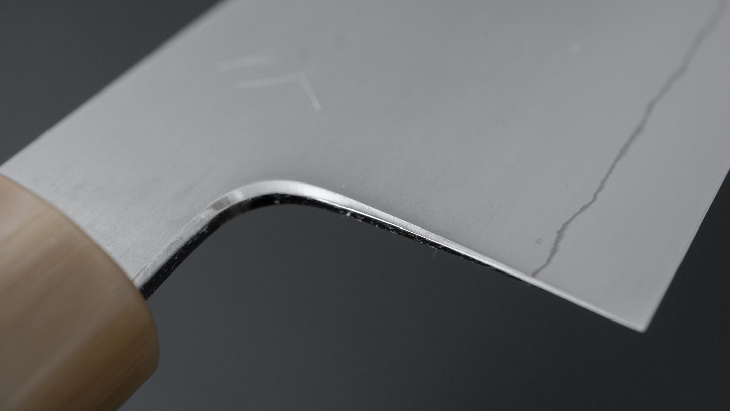 Hitohira Kikuchiyo Izo Silver #3 Santoku Yakusugi Cedar Handle