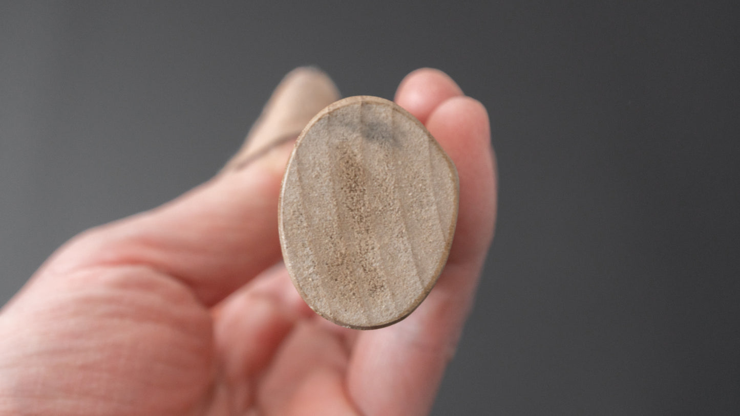 Hitohira Kikuchiyo Manzo White #3 Usuba 210mm Ho Wood Handle (D-Shape)