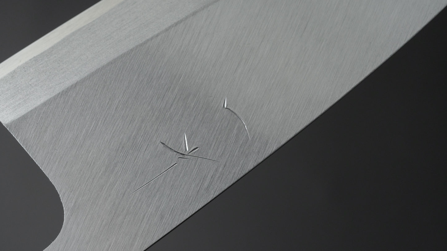 Hitohira Gorobei White #3 Left-Handed Deba 150mm Ho Wood Handle (D-Shape)