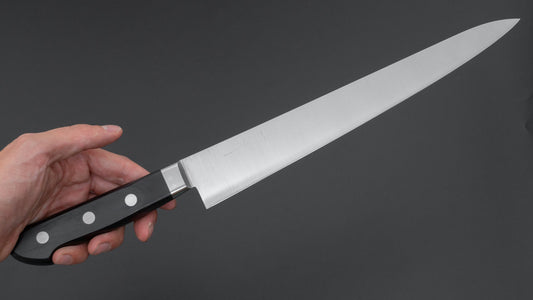 Hitohira AH Swedish Stainless Sujihiki 270mm Pakka Handle