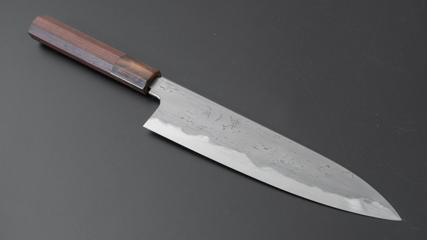 Tetsujin Special Blue #2 Rentetsu Gyuto 210mm Taihei Wood Handle (#01)