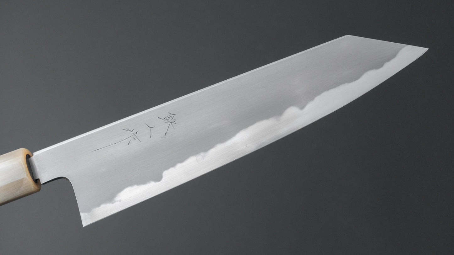 Tetsujin Blue #2 Kasumi Kiritsuke Gyuto 210 mm Taihei palissander handvat