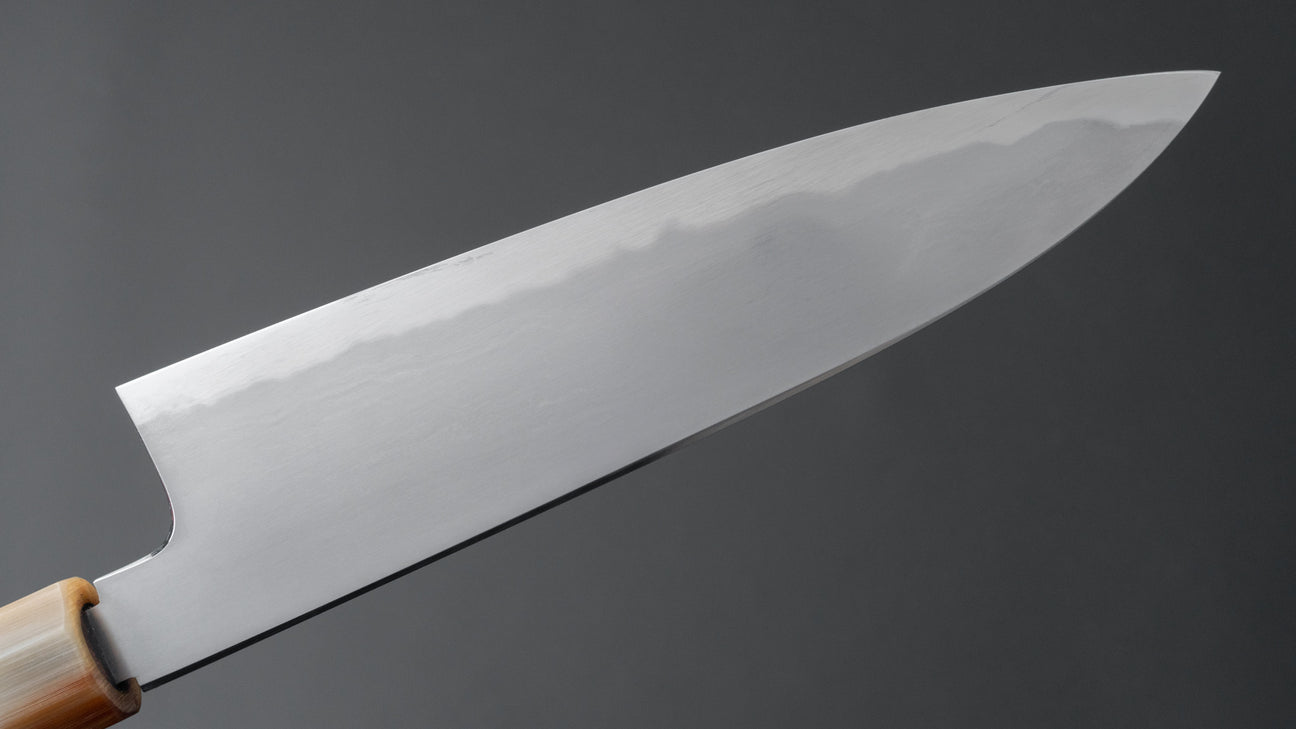 Tetsujin Blue #2 Kasumi Gyuto 180 mm Taihei palissanderhouten handvat
