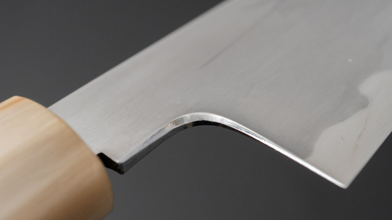 Tetsujin Blue #2 Kasumi Gyuto 180 mm Taihei palissanderhouten handvat