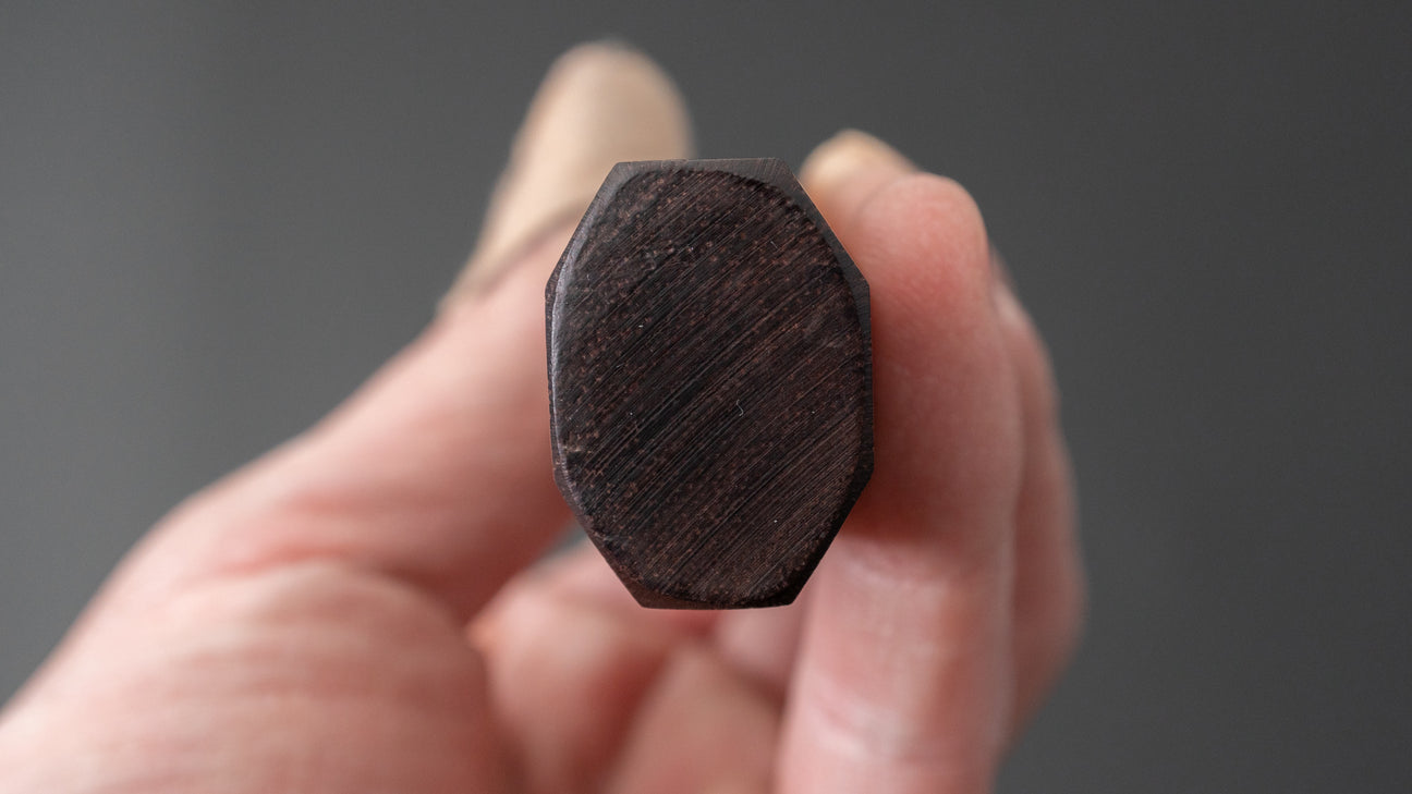 Tetsujin Blue #2 Kasumi Gyuto 180 mm Taihei palissanderhouten handvat