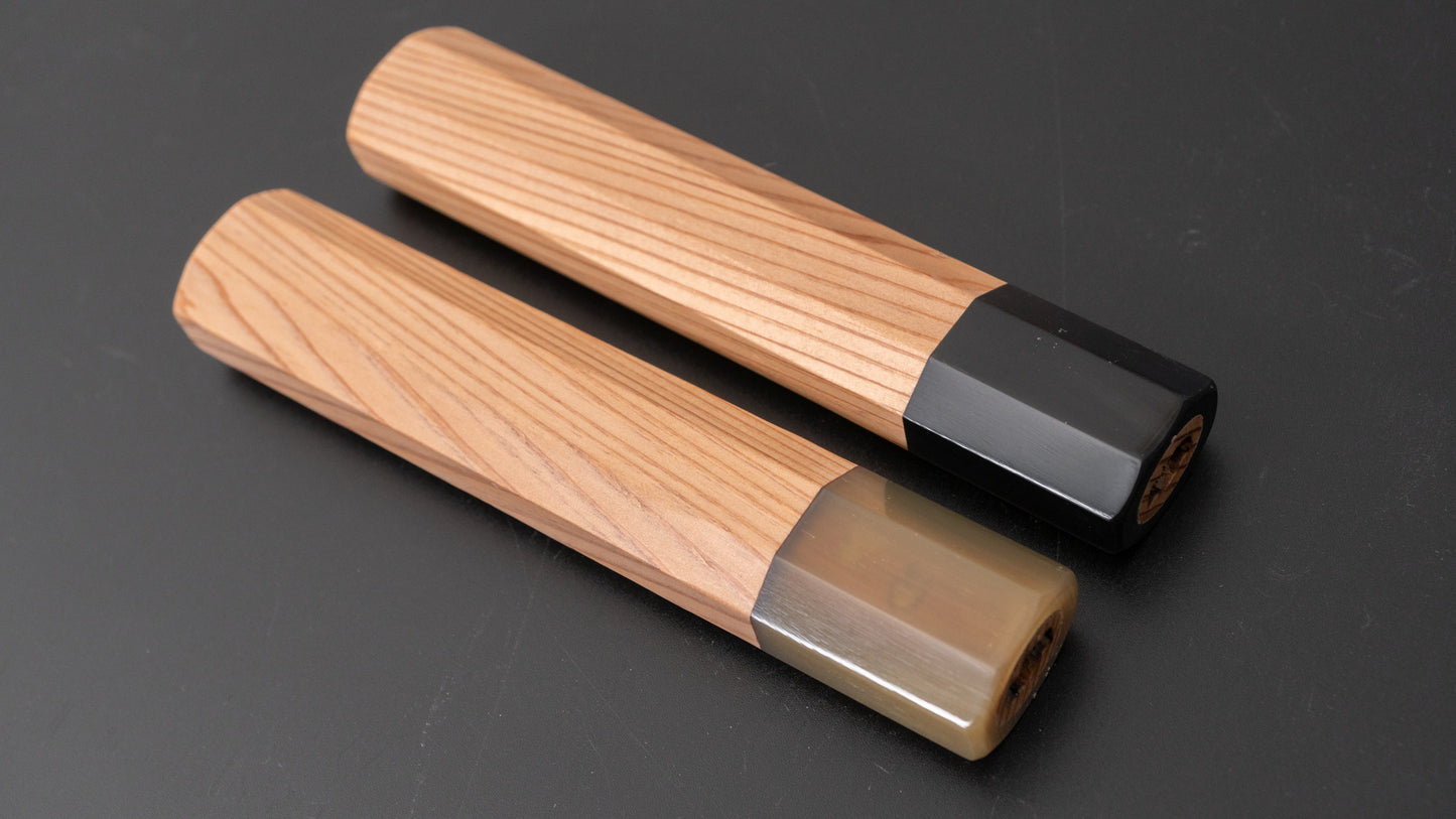 Taihei Custom Yakusugi Ceder Achthoekig Heft (Usuba 150mm)