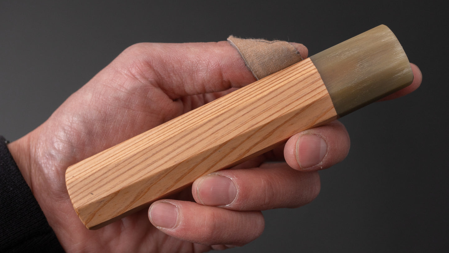 Taihei Custom Yakusugi Ceder Achthoekig Heft (Usuba 150mm)