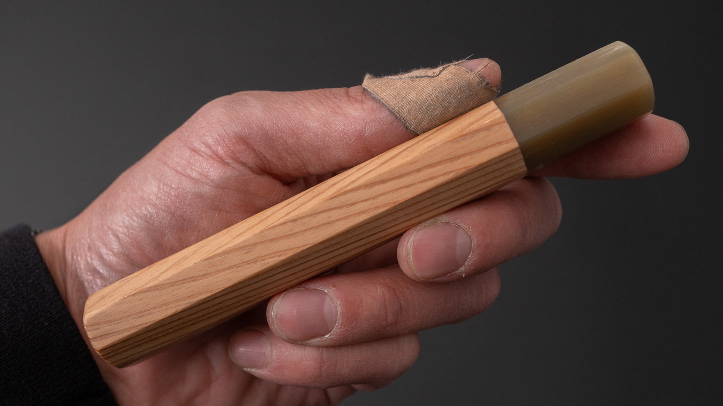 Taihei Custom Yakusugi Ceder Achthoekig Heft (Usuba 150mm)