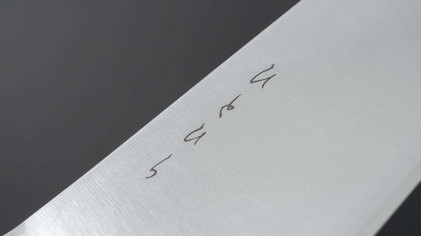 Hitohira KH roestvrij Gyuto 240 mm imitatie mahoniehouten handvat