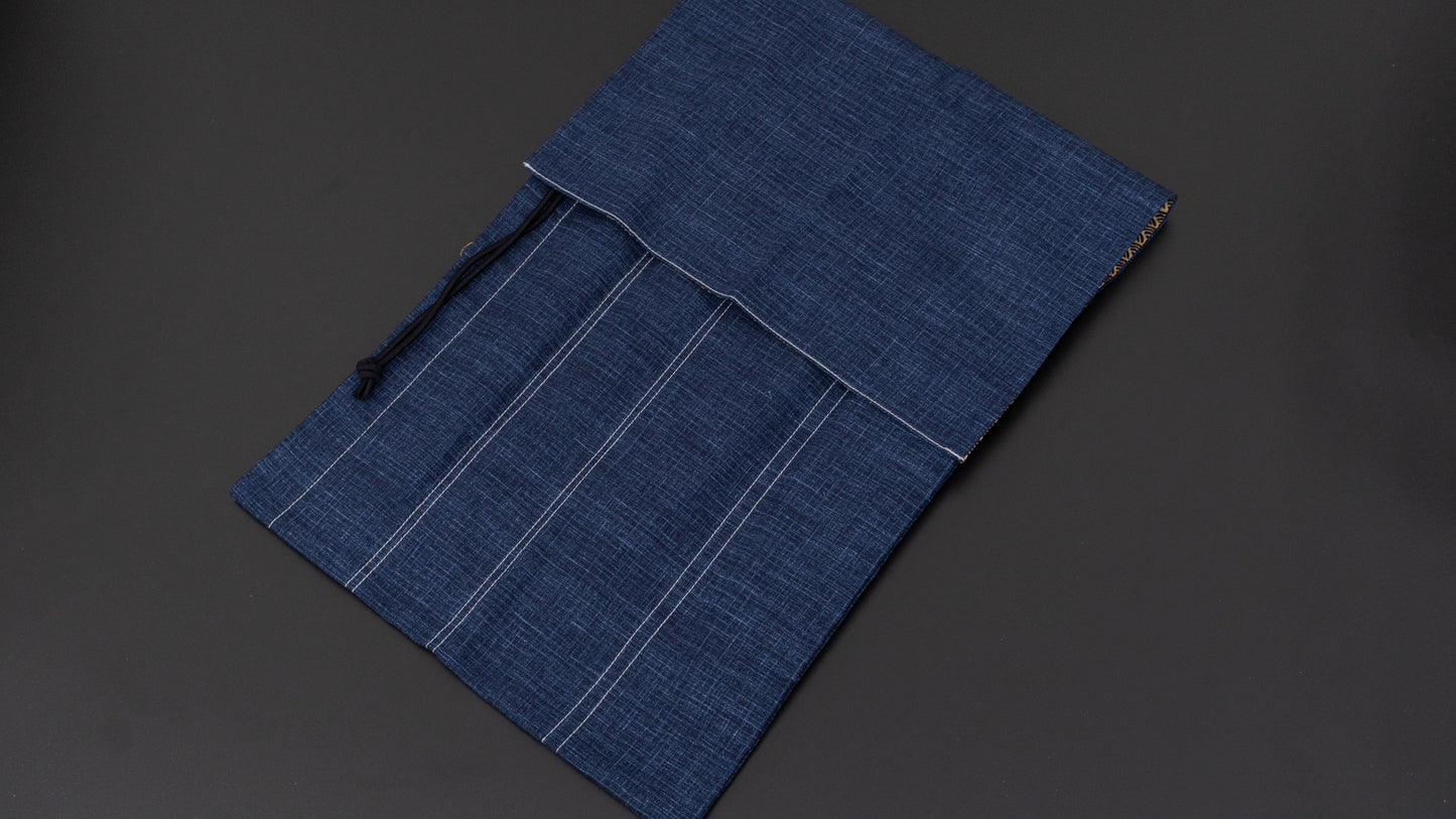 Hitohira Wagara Knife Roll Large (4 Pocket) #002
