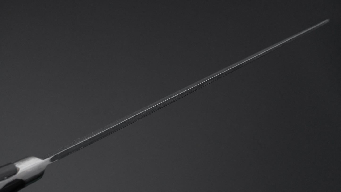 Morihei Hisamoto Kurouchi White #1 Gyuto 300mm Pakka Handle (Thick)