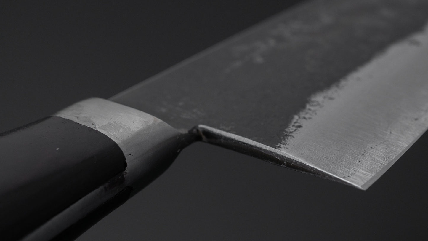 Morihei Hisamoto Kurouchi White #1 Gyuto 300mm Pakka Handle (Thick)