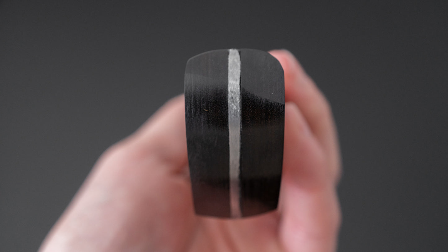 Morihei Hisamoto Kurouchi White #1 Gyuto 300mm Pakka Handle (Thick)