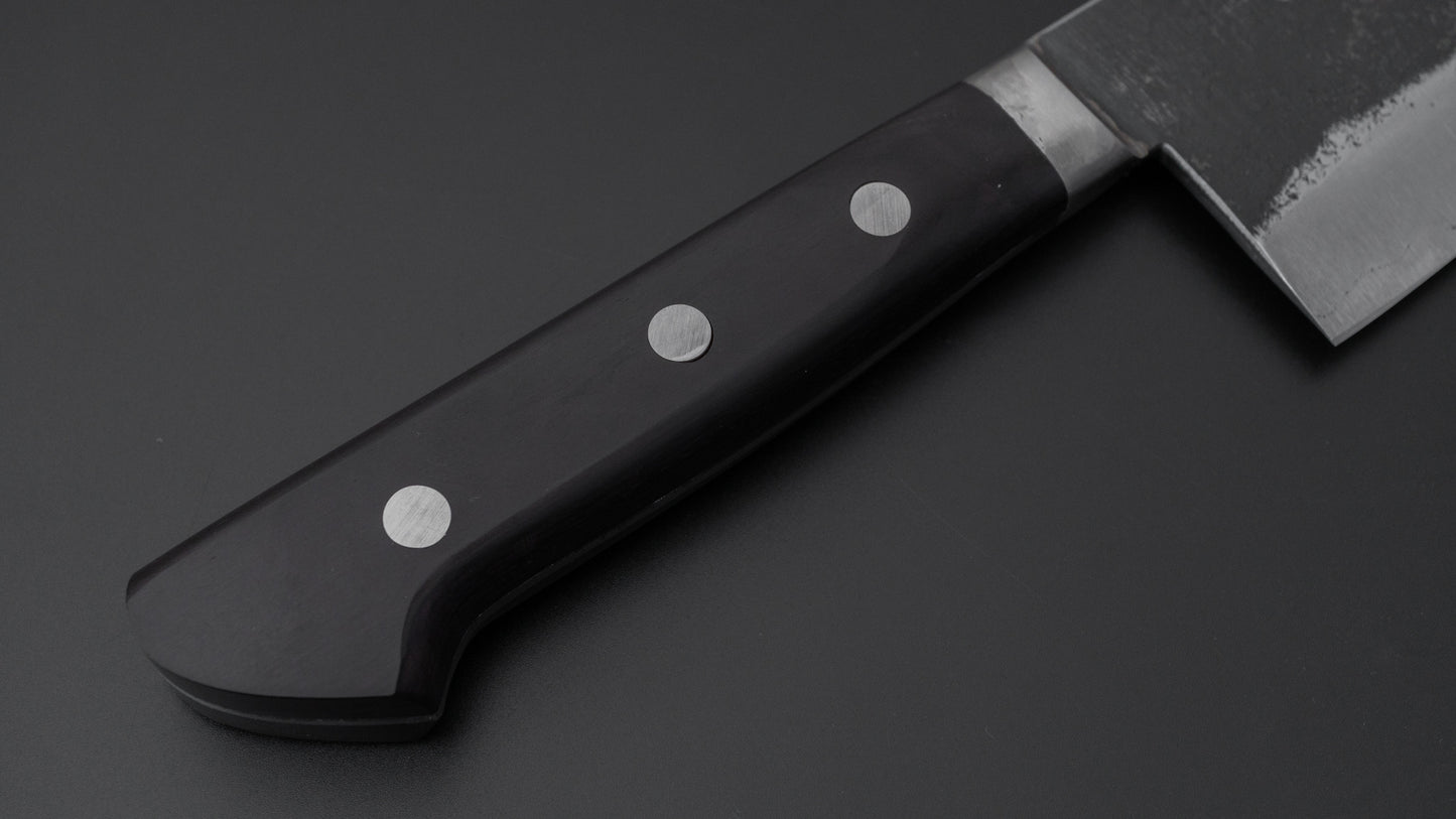 Morihei Hisamoto Kurouchi White #1 Gyuto 300mm Pakka Handle (Thick)