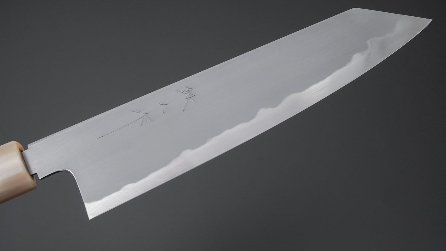 Tetsujin Blue #2 Kasumi Kiritsuke Gyuto 210 mm Ho houten handvat