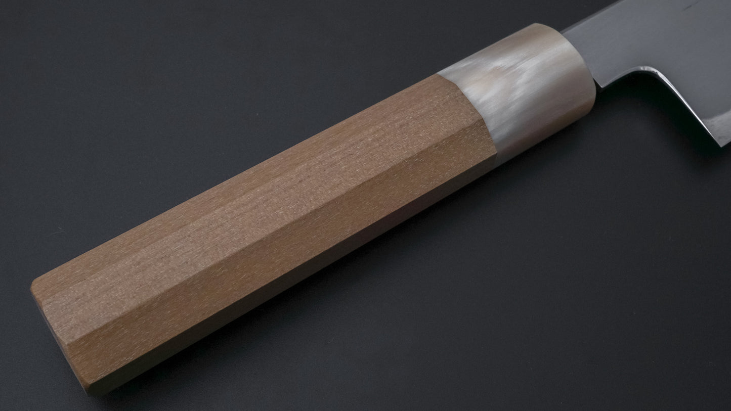 Tetsujin Blue #2 Kasumi Kiritsuke Gyuto 210 mm Ho houten handvat