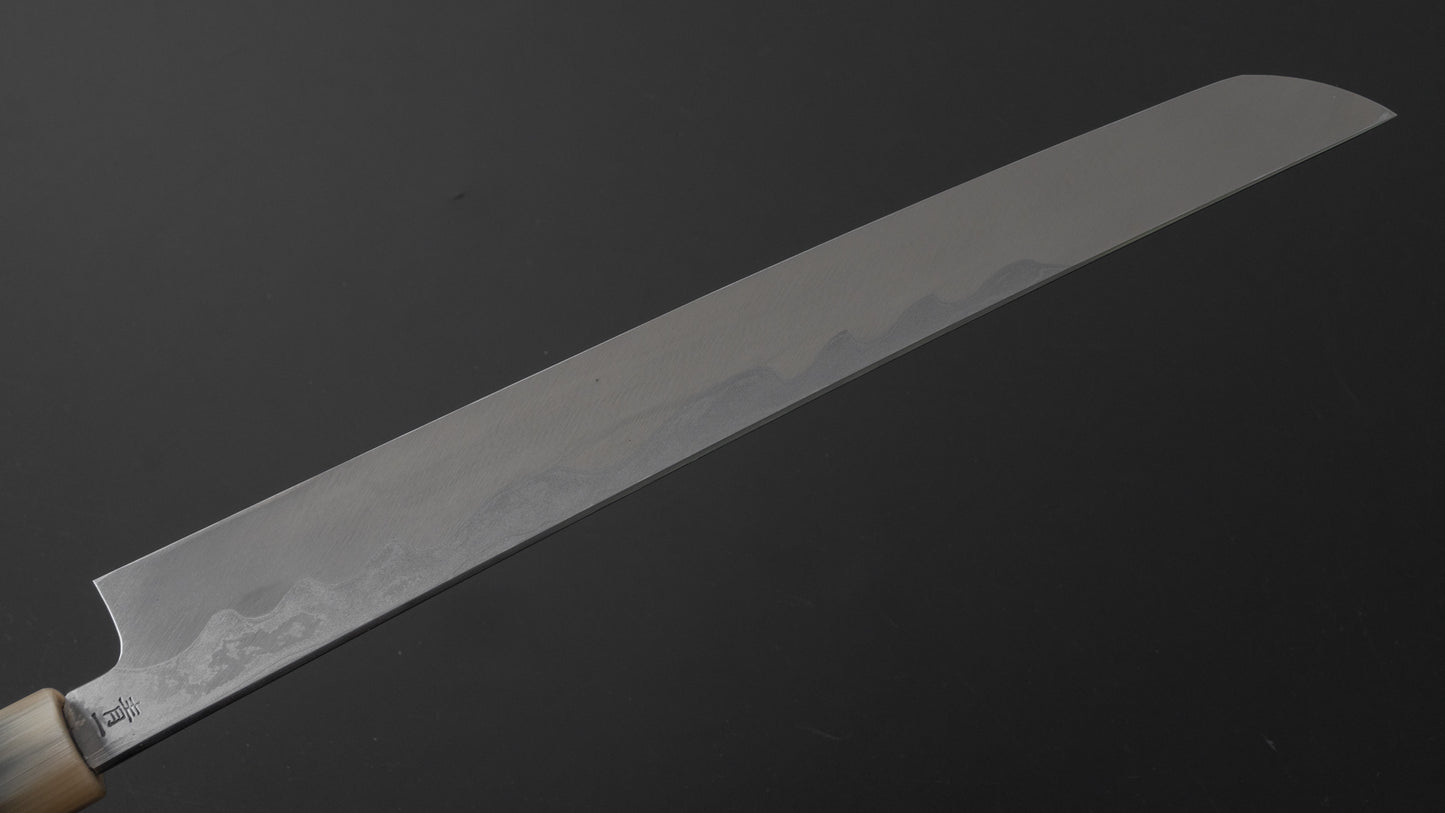 Hitohira Kikuchiyo Mosuke Kikko Blue #1 Yanagi Sakimaru 300mm Ziricote Handle (Saya)