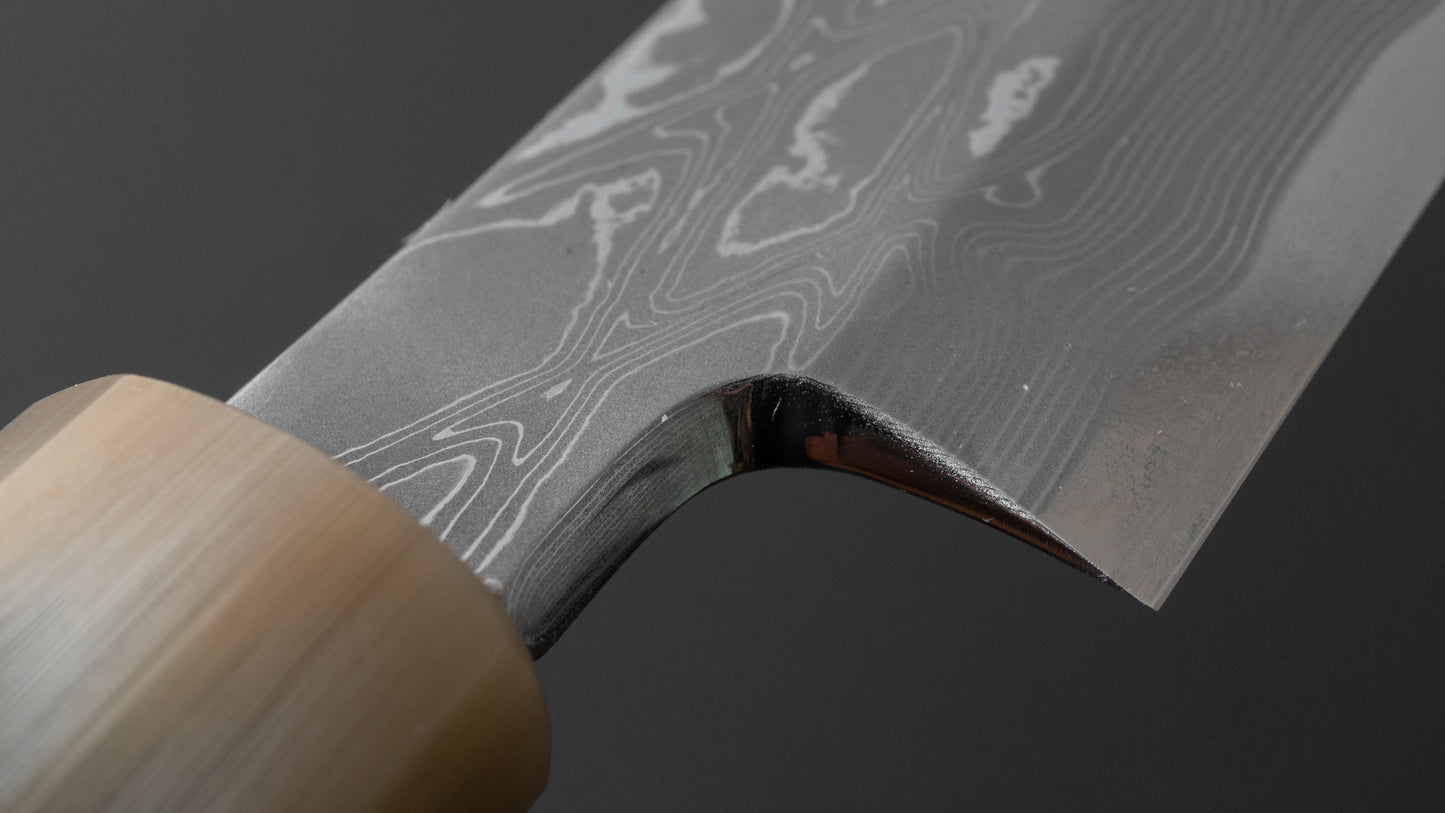 Hitohira Kikuchiyo Mosuke Kikko Blue #1 Yanagi Sakimaru 300mm Ziricote Handle (Saya)