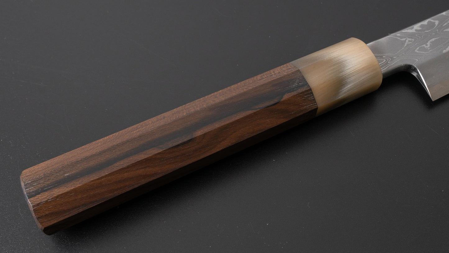 Hitohira Kikuchiyo Mosuke Kikko Blue #1 Yanagi Sakimaru 300mm Ziricote Handle (Saya)