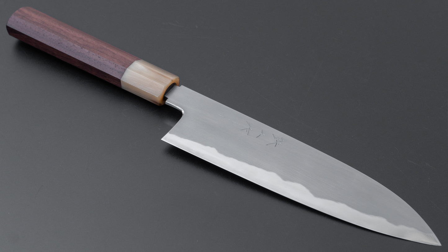 Tetsujin Blue #2 Kasumi Santoku 180mm Taihei Rosewood Handle