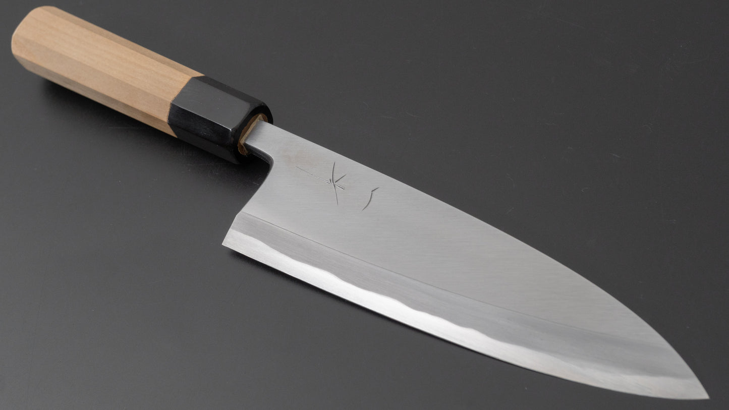 Hitohira Togashi Blue #2 Deba 180mm Ho Wood Handle (Saya)
