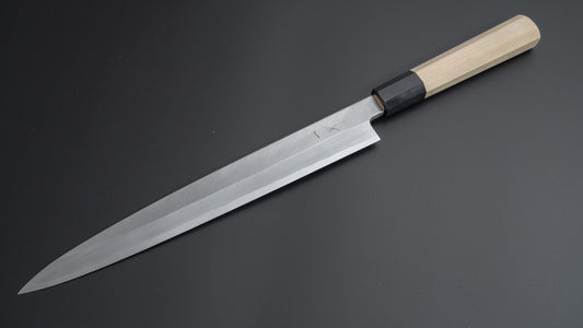 Hitohira Kikuchiyo Manzo White #3 Left-Handed Yanagiba 270mm Ho Wood Handle