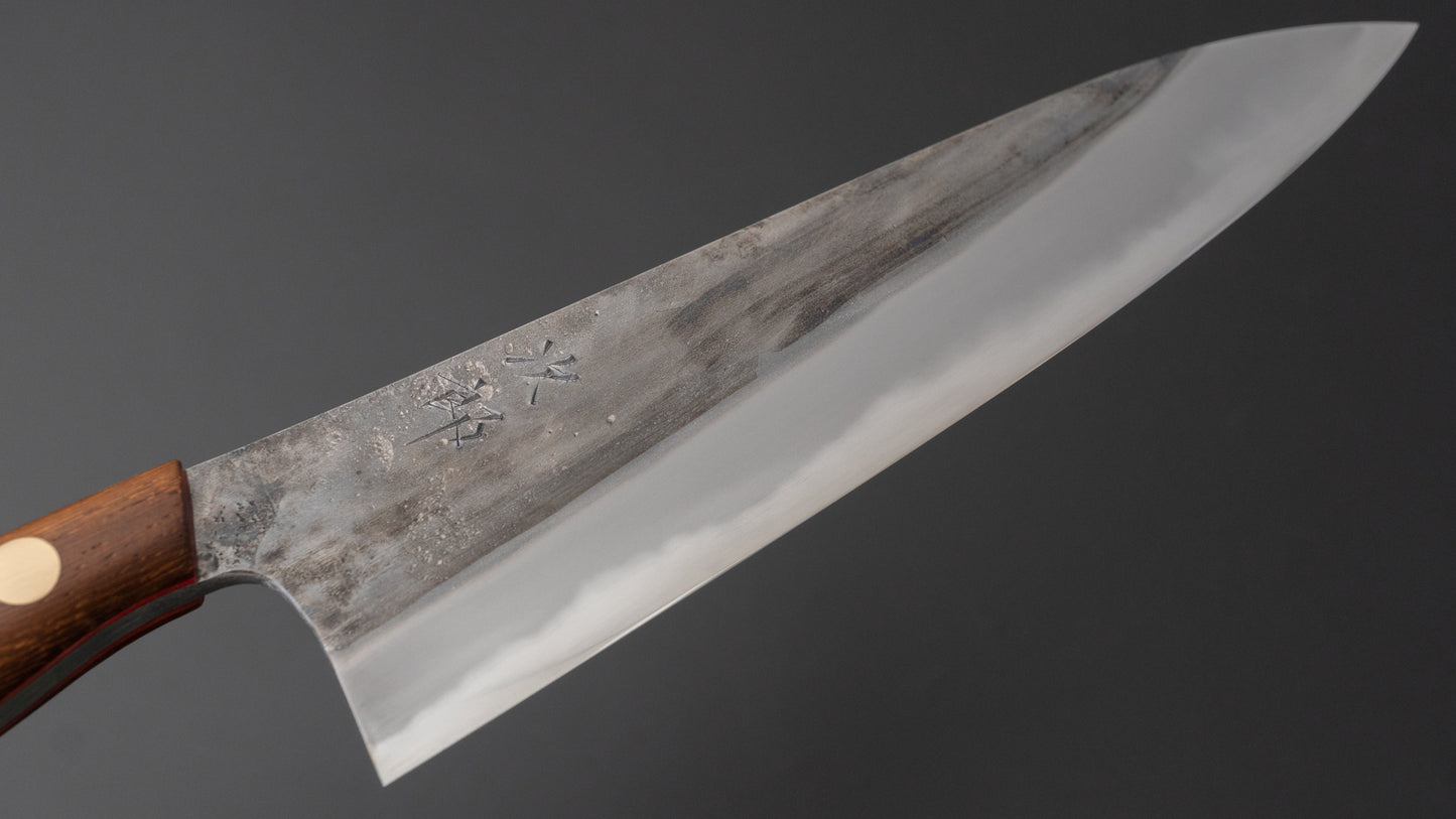 Jiro Tsuchime Yo Petty 180 mm Tagayasan-handvat (#478)