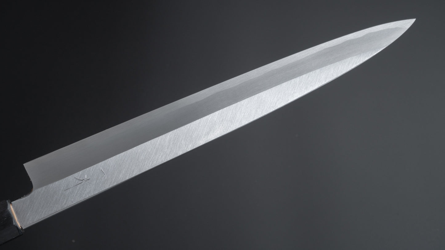 Hitohira Kikuchiyo Manzo White #3 Left-Handed Yanagiba 270mm Ho Wood Handle