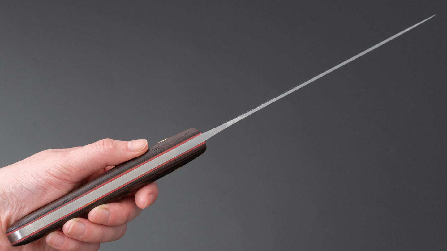 Jiro Tsuchime Yo Sujihiki 210 mm Tagayasan-handvat (#483)