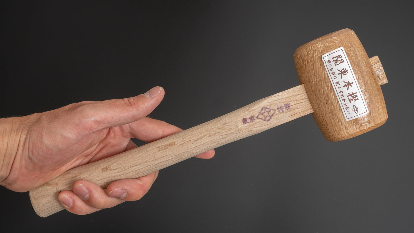 Morihei Hishiboshi Kanto Oak Fukura Wood Hammer Small