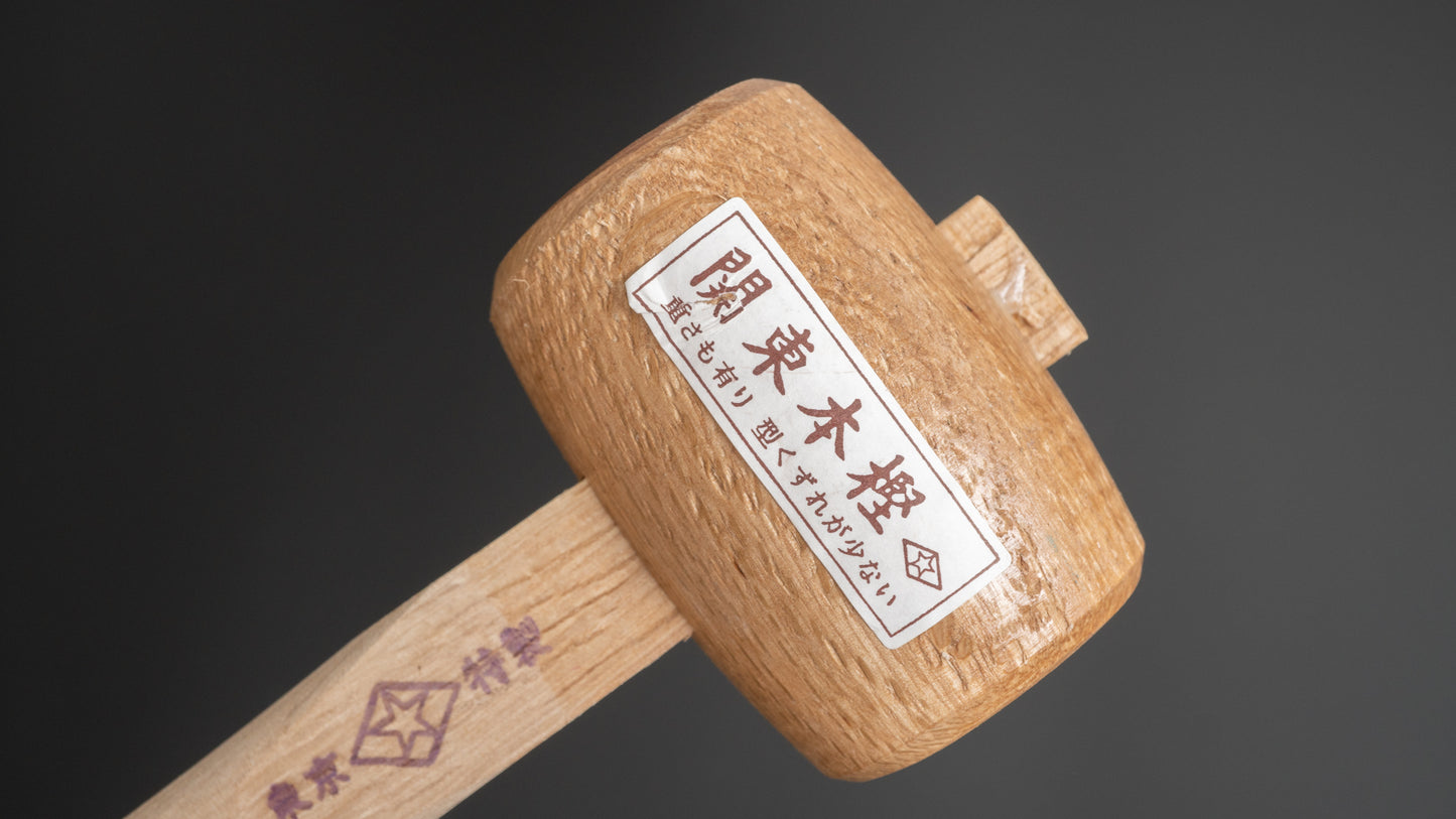 Morihei Hishiboshi Kanto Oak Fukura Wood Hammer Small