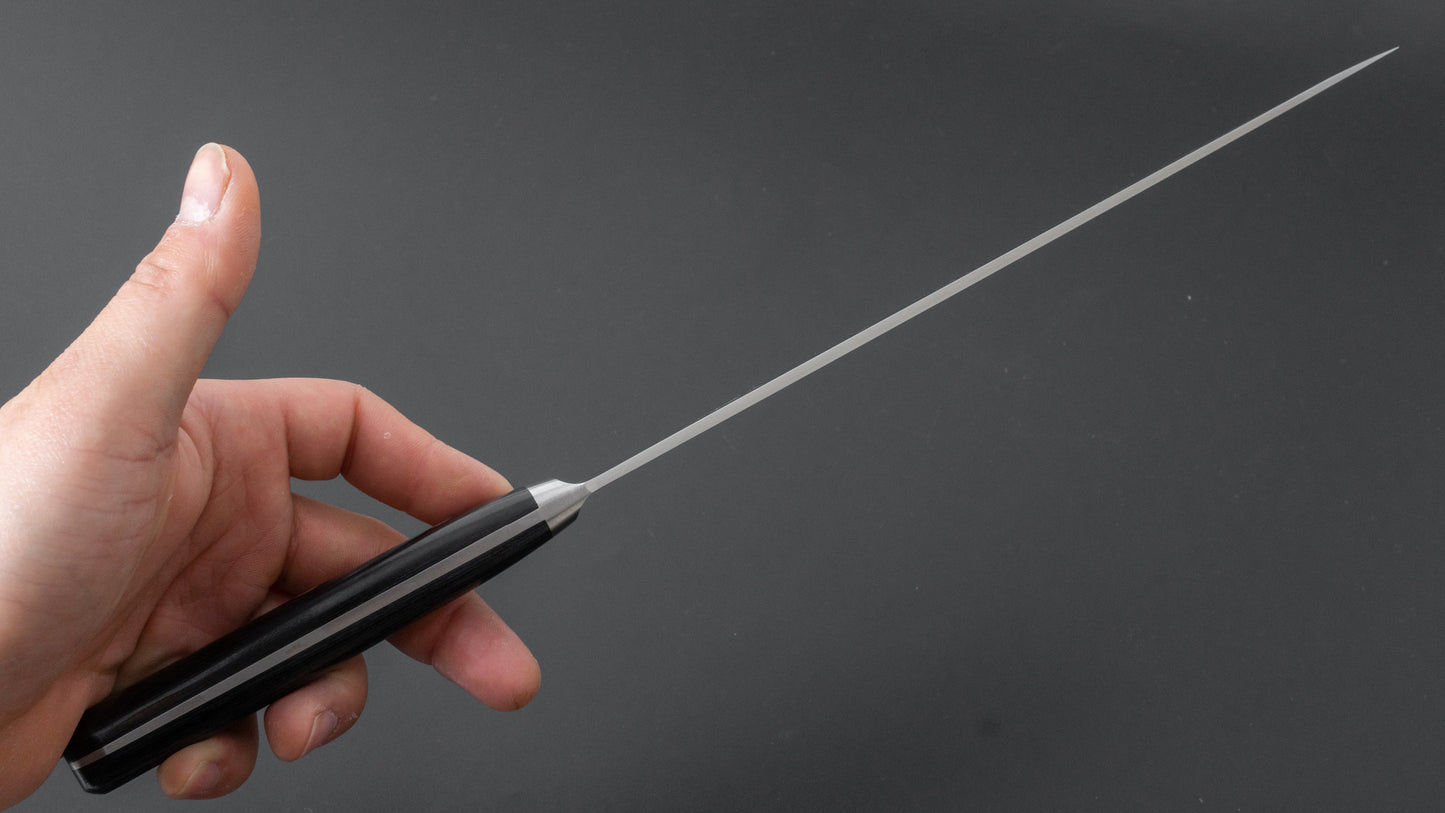 Hitohira FJ VG-1 linkshandige Yanagiba 240 mm Pakka-handgreep