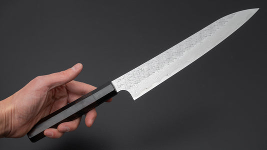 Nigara SG STRIX Sujihiki 240mm Ebony Handle