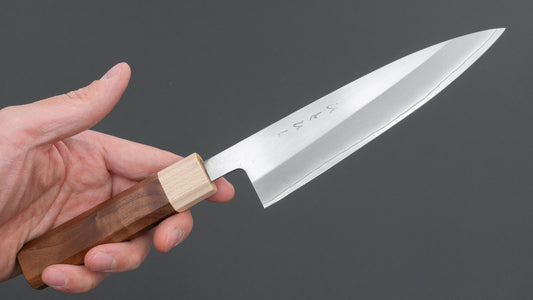 Hitohira TD SLD Migaki Petty 150mm Walnut Handle