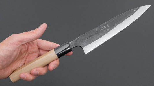 Hitohira Onihiro Blue #1 Petty 150mm Ho Wood Handle (D-Shape)