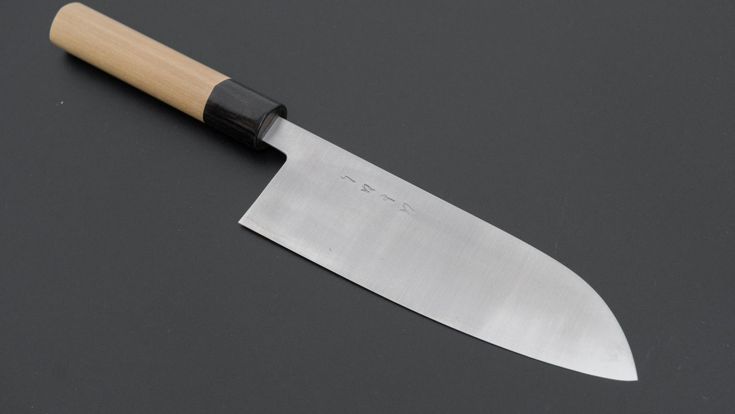 Hitohira SLD Santoku 165mm Ho Wood Handle (D-Shape)