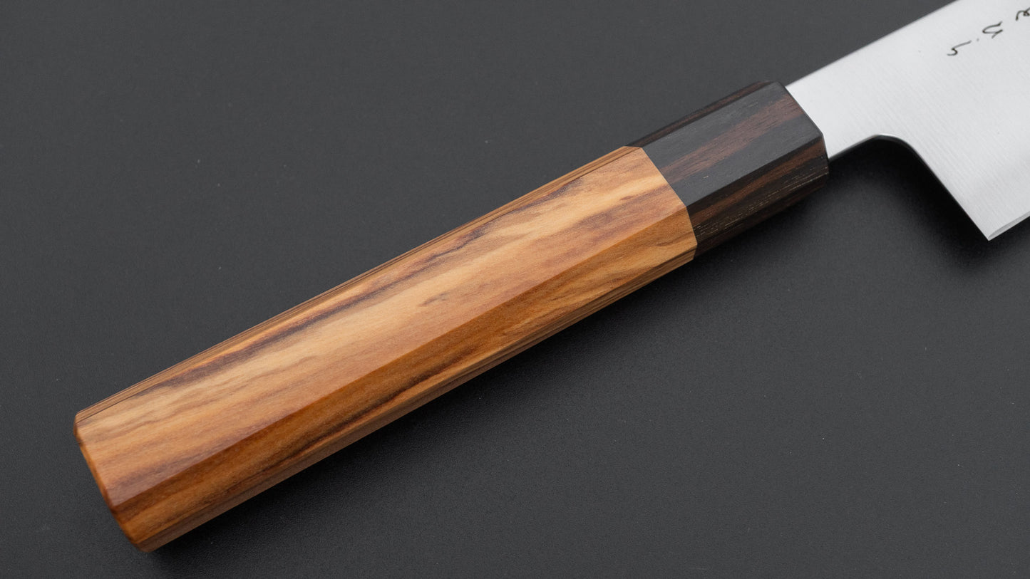Hitohira KH Stainless Gyuto 210mm Olive Wood Handle