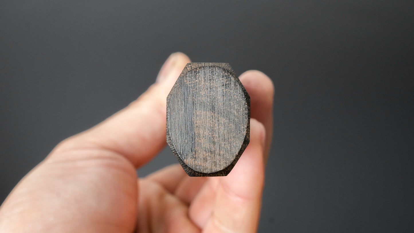 Hitohira Togashi White #1 Stainless Clad Migaki Bunka 180mm Ziricote Handle