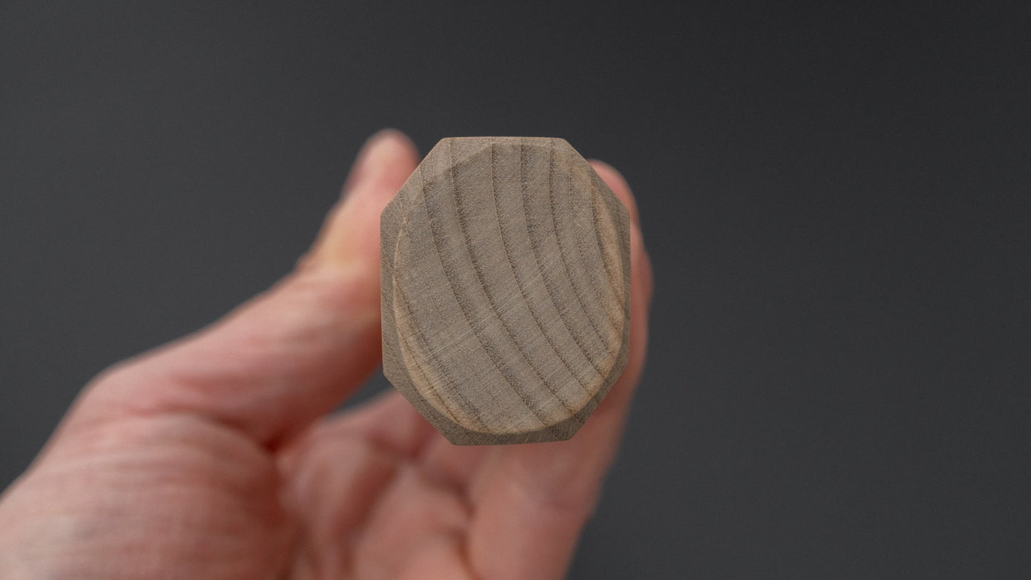 Hitohira Kikuchiyo Manzo Blue #2 Mioroshi Deba 240mm Ho Wood Handle (Saya)